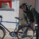 Please bring your bicycle into another room before watching this video.